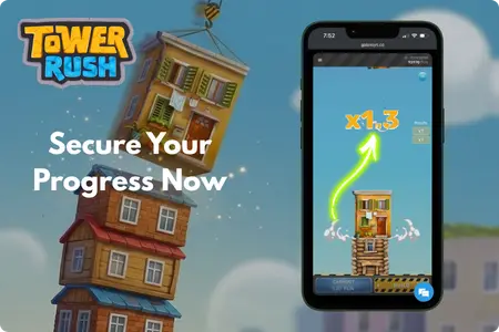 Tower Rush Bonus Floors and Safety Zones
