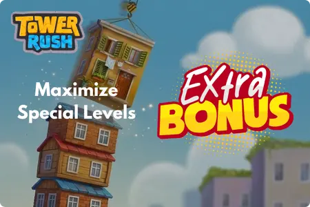Tower Rush Bonus Floors Feature Overview