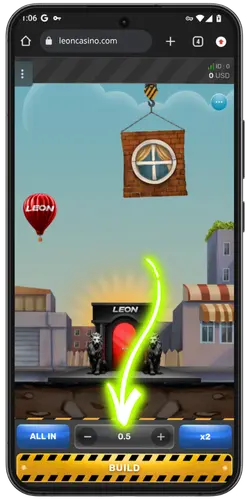 Tower Rush Building Floor Bet
