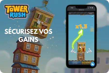 Étages bonus et zones de sécurité Tower Rush