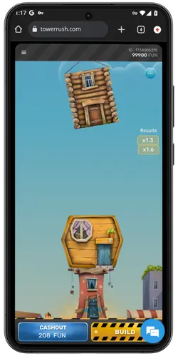 Tower Rush Game Progress